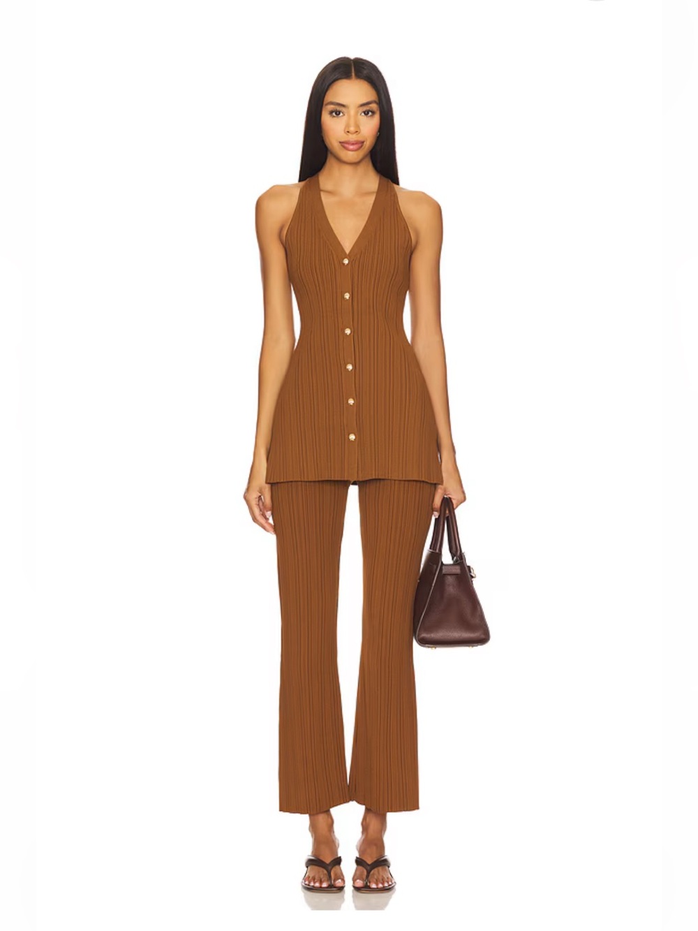 Veronica Beard Dax Knit Vest & Massaro Pant - Matching set!